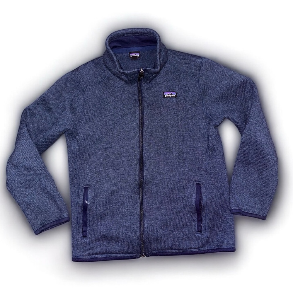 Patagonia Kids Navy Fleece Jacket